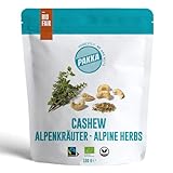 PAKKA Bio Fairtrade Cashews mit feinsten Schweizer Alpenkräutern 800gr –...