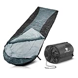 STAHLWERK Schlafsack SB-300 ST bis -20°C 4 Jahreszeiten Outdoorschlafsack...