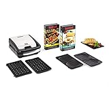 Tefal Snack Collection, Waffeleisen und Sandwiches, Erweiterbar, Platten...