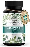 12mg Astaxanthin - Depot Kapseln (für 4 Monate) mit Oxidationsschutz -...