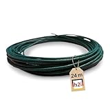 h2i Zündschnur | 24 m | Ø 2,0 mm | +/- 90 s/m | Anzündlitze Grüne Visco...