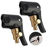 Supecesorio Adapter Französisches Ventil, 2 Stück Autoventil Hebelstecker...