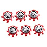 Milisten 6 Stück Golf-Spikes schuhspikes Golf Spikes Golf-Ersatzspikes...