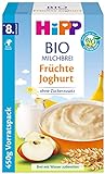 HiPP Bio-Milchbreie ohne Zuckerzusatz, Früchte Joghurt, Vorratspackung...