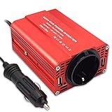 300W/500W/1500W Power Inverter DC 12V bis 220 AC Spannungswandler mit 3.1A...