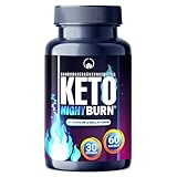 NEU: Saint Nutrition® KETO NIGHT BURN - Appetitzügler mit Melatonin 0,5...