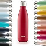 Blumtal® Trinkflasche Edelstahl Charles - Thermosflasche 500 ml -...