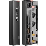 VEVOR Munitionsschrank Waffenschrank Stahlblech Langwaffenschrank 3...
