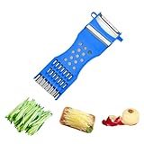 Auriselle Multifunktionaler Schäler Gemüse Karotten Schneider 6-in-1...