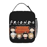 TFDGDGH Freunde Chibi Couch Crew Isolierte Lunchpakete Auslaufsichere...