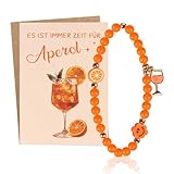 TUZELIYA Aperol Geschenke Frau - inkl. Aperol Armband und...