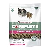 Versele-Laga Complete Chinchilla & Degu | 500 g | Alleinfuttermittel für...