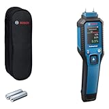 Bosch Professional Pin-Feuchtemessgerät GMP 1-13 (misst 37 Holzarten und...