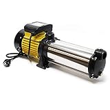 Wiltec Mehrstufige Kreiselpumpe 9000l/h 2200W Förderhöhe 105m,...