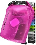 Nordlight Dry Bag 2L Wasserdichter Beutel - (Pink) Wasserdichter Packsack...