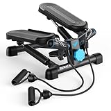 MERACH 2-in-1 Stepper für Zuhause, Mini Stepper 150kg mit LCD-Monitor,...