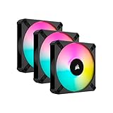 Corsair iCUE AF120 RGB ELITE 120mm PWM Dreifach-Lüfter-Kit - Acht-LEDs Pro...