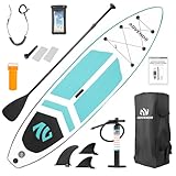 ADVENOR Paddle Board Extra breites aufblasbares Stand Up Paddle Board mit...