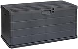 MA MAISON Kissenbox wetterfest 340L – Auflagenbox Gartenbox aus...