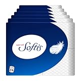 Softis 4-lagiges Toilettenpapier - 24 Rollen-Packung (6 x 4...