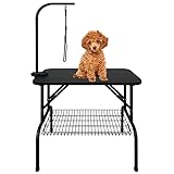 LILIIN Trimmtisch für Hunde, Klappbar Schertisch Hundepflegetisch...
