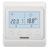 Wengart Heimthermostat WG806,AC230V,3A,wöchentliche Programmierung,6...