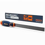 Presch Holzraspel Flachstumpf 200mm - Hochwertige Raspel mit doppelseitigem...