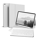 GKABXY Hülle mit Tastatur für iPad Air 11 Zoll M3/M2, iPad Air 7 6 5 4...