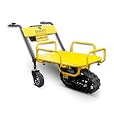 BAMATO Elektrische Schubkarre mit Raupenlaufwerk MTR-150K | Elektroantrieb...