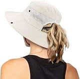 INOGIH Damen Outdoor UV-Schutz Faltbare Sonnenhüte Mesh Breiter Rand...