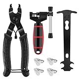 Duoleimi Kettennieter Fahrrad - Kettenschlosszange mit...