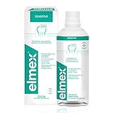 elmex Mundspülung Sensitive 400ml – Mundspülung für Extraschutz vor...