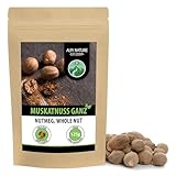 Muskatnuss ganz (125g), Muskatnüsse ca. 20-25 Stück, 100% naturrein,...