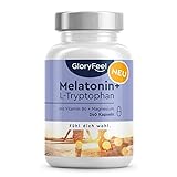 Melatonin Komplex - Mit L-Tryptophan, Vitamin B6 & Magnesium - 240 Kapseln...