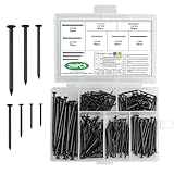 290 Stück Stahlnägel Set, Nägel Bilder Aufhängen, Nagel Set,...