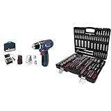 Bosch Professional 12V System Akkuschrauber GSR 12V-15 & KS Tools 917.0779...