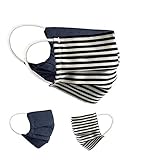 BaF Community Masken 2 per Pack Set Unisex Behelfsmaske Wendbar Mundschutz...