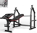 CAFIEDR Squat Rack Bankdrückständer Heimfitnessgeräte Langhantelständer...