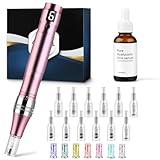 Dessnill Dermapen Elektrische Microneedling Pen Micronadeln Pen 0-2,0mm mit...