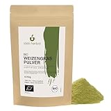 BIO Weizengraspulver (250g), Gemahlenes Weizengras, Weizengras Pulver aus...