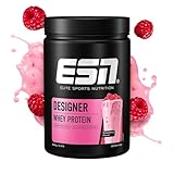 ESN Designer Whey Protein Pulver, Raspberry, 908 g, bis zu 23 g Protein pro...