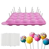 MytaYt 20 Cake Pop Silikonform Backform Silikon Cake Pop Silikon Form mit...