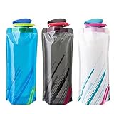 YoMaris Unisex Adult 700ML Faltbare Set von 3 mit CE, ROHS Zertifikate,...