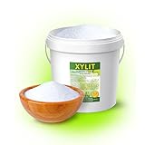 5kg Premium Xylit Birkenzucker | 5kg Eimer Vorteilspack | 40% weniger...