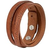 Simaru Hochwertiges Lederarmband aus Premium Leder Made in Germany mit...