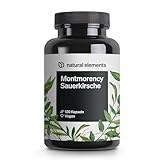 Montmorency Sauerkirsche (50:1) – 120 Kapseln – 1.100 mg Extrakt...