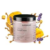 Supersonic Beauty Collagen Pulver Drink - Mango Lavender 185g - Kollagen &...