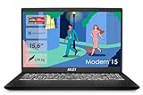 MSI Modern 15 Lifestyle & Business Laptop, 15,6 Zoll Full HD Display, AMD...