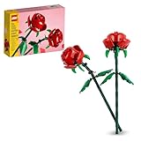 LEGO Botanicals Rosen - Kunstblumen Set - Kompatibel mit Blumensträußen...