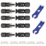 5 Paar Solarstecker,2.5/4/6mm² Männlich/Weiblich photovoltaik solarpanel...